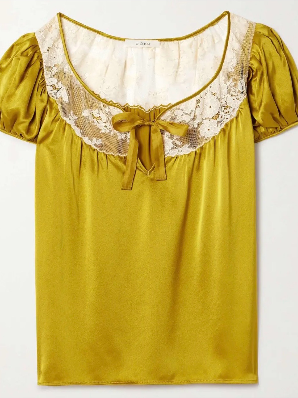 Don Camri Cordi Silk Top